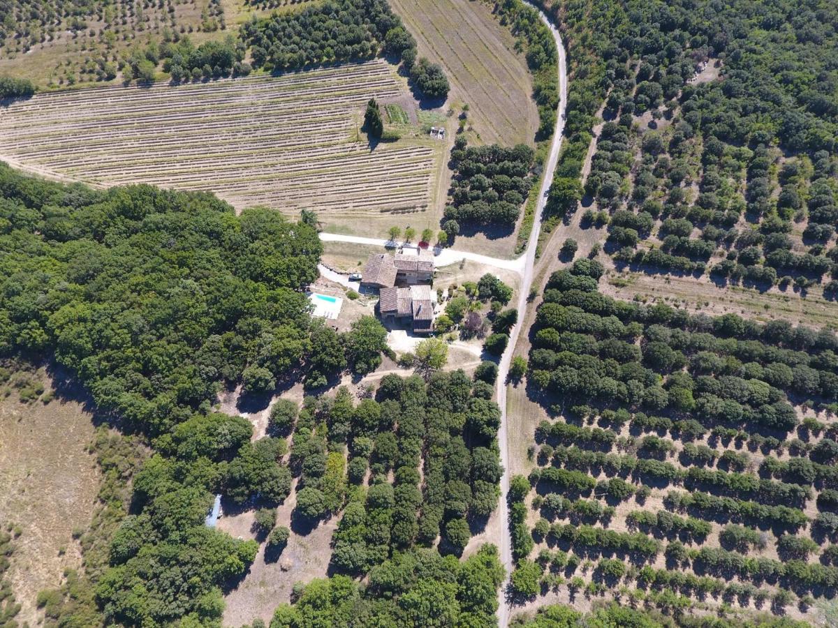 La Ferme Les Eybrachas Hotel Réauville Екстериор снимка